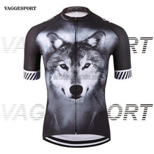 Lone Wolf Retro Cycling Jersey-cycling jersey-Outdoor Good Store