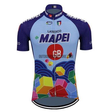 MAPEI GB Latexco Retro Cycling Jersey-cycling jersey-Outdoor Good Store