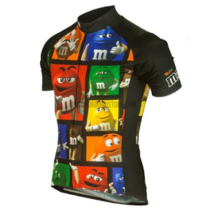 M&M Retro Cycling Jersey-cycling jersey-Outdoor Good Store