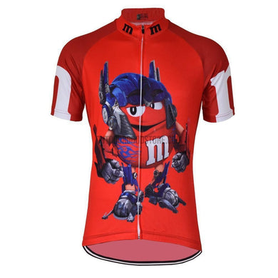 M&M Transformer Retro Cycling Jersey-cycling jersey-Outdoor Good Store