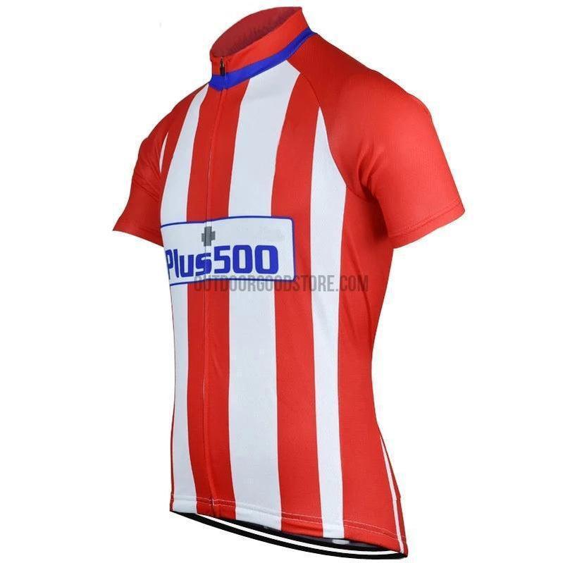 Madrid Spain Espana Plus500 Retro Cycling Jersey-cycling jersey-Outdoor Good Store
