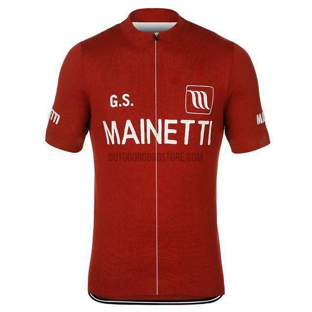 Mainetti Retro Cycling Jersey-cycling jersey-Outdoor Good Store
