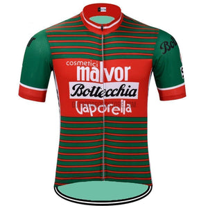 Malvor Bottecchia Vaporella Retro Cycling Jersey-cycling jersey-Outdoor Good Store