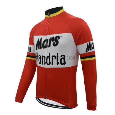 Mars Flandria Long Sleeve Cycling Jersey-cycling jersey-Outdoor Good Store