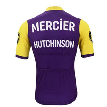 Mercier Hutchinson Purple Retro Cycling Jersey-cycling jersey-Outdoor Good Store