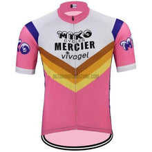 Miko Mercier Vivagel Retro Cycling Jersey-cycling jersey-Outdoor Good Store
