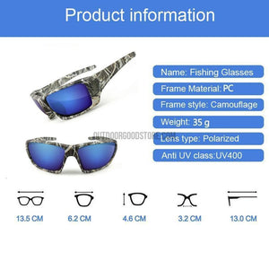 NB Polarized UV400 Camouflage Outdoor Fish Hunting Glasses-Fishing Eyewear-Outdoor Good Store