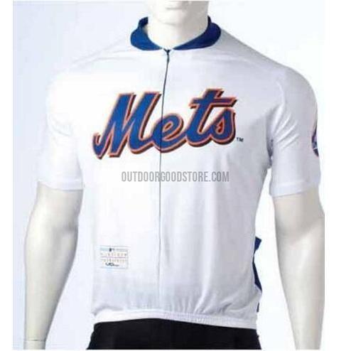 NY Mets Retro Cycling Jersey-cycling jersey-Outdoor Good Store
