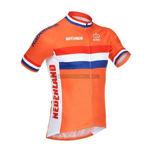 Netherland Orange Cycling Jersey-cycling jersey-Outdoor Good Store
