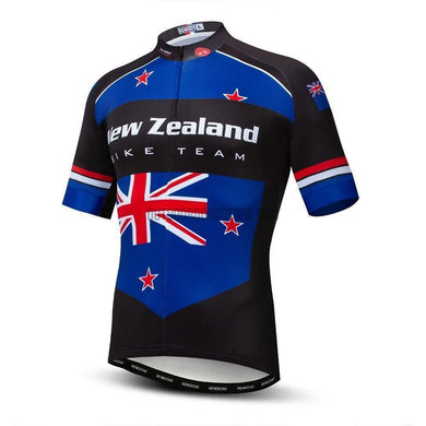 New Zealand Bike Team Cycling Jersey-cycling jersey-Outdoor Good Store