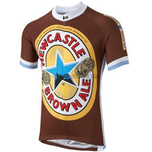 Newcastle Brown Ale Beer Retro Cycling Jersey-cycling jersey-Outdoor Good Store