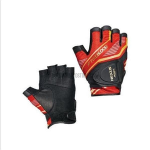Nexus Limited Pro Fireblood 3/5 Fingerless Leather Fishing Gloves-Outdoor Good Store