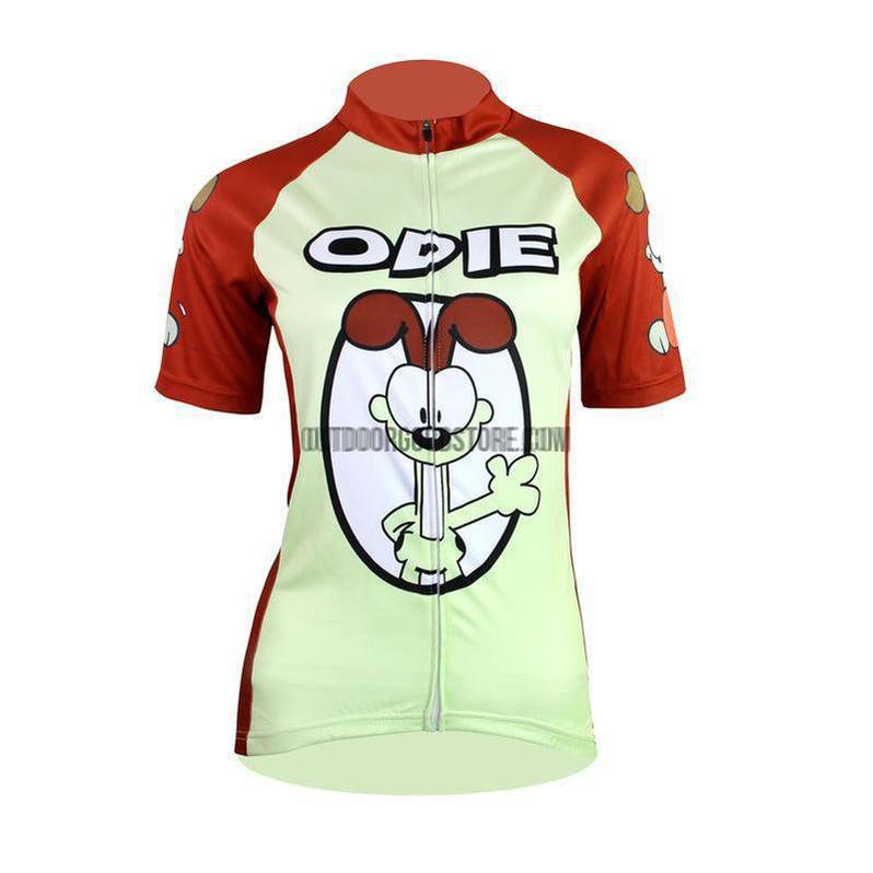 Odie Garfield Dog Retro Cycling Jersey-cycling jersey-Outdoor Good Store