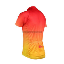 Orange Red Retro Cycling Jersey-cycling jersey-Outdoor Good Store