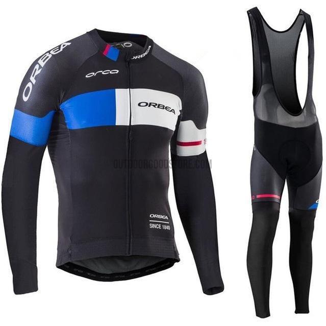 Orbea Long Retro Cycling Jersey Kit-cycling jersey-Outdoor Good Store