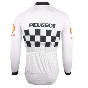 Peugeot Long Sleeve Cycling Jersey-cycling jersey-Outdoor Good Store
