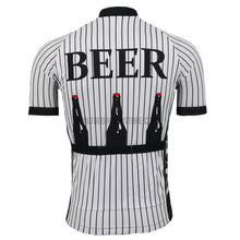 Pin Striped Baseball Beer Team Retro Cycling Jersey-cycling jersey-Outdoor Good Store