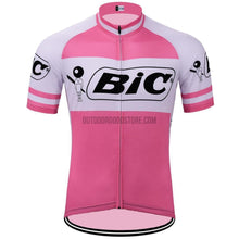 Pink BIC Pens Retro Cycling Jersey-cycling jersey-Outdoor Good Store