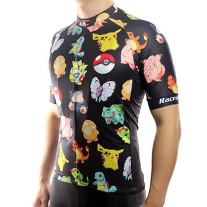 Pokemon Retro Cycling Jersey-cycling jersey-Outdoor Good Store