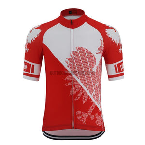 Poland Polish Polska Cycling Jersey-cycling jersey-Outdoor Good Store