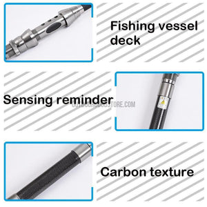 Portable Telescopic Carbon Fiber Fishing Rod Pole-Fishing Rods-Outdoor Good Store