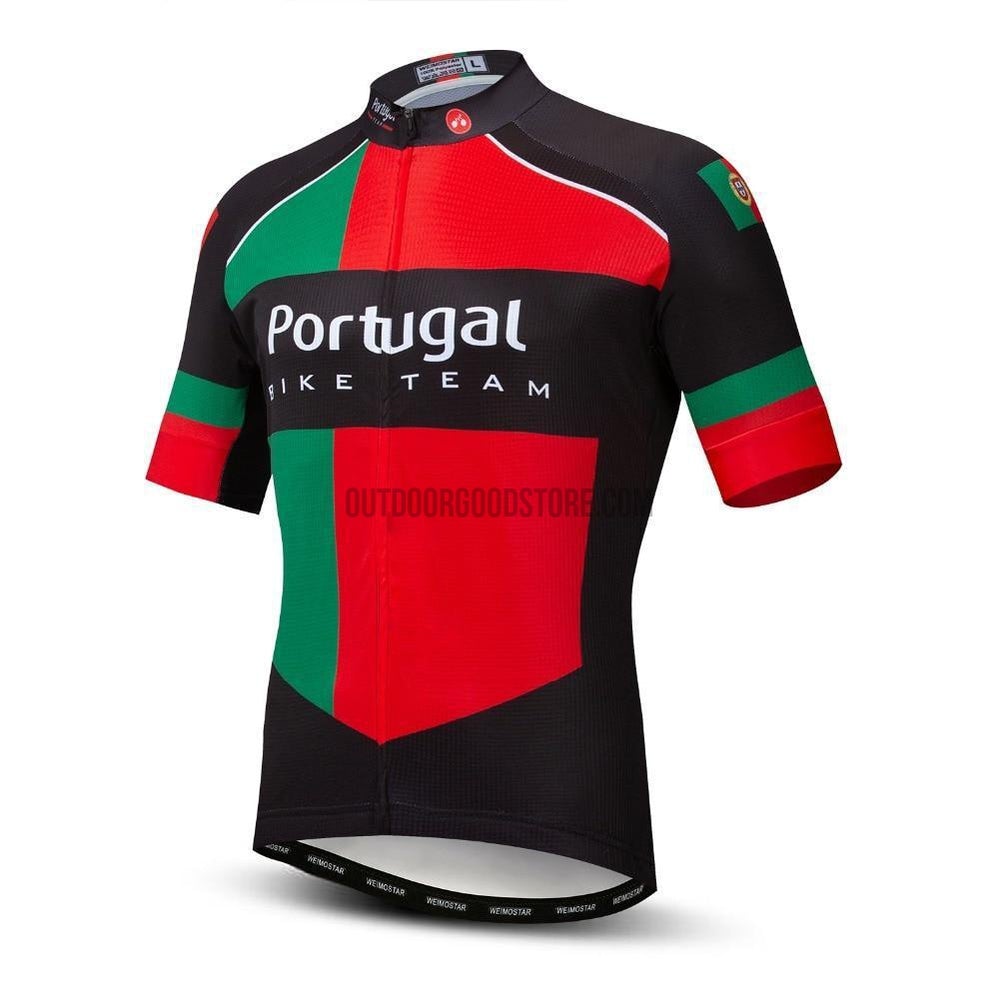 Portugal Bike Team Cycling Jersey-cycling jersey-Outdoor Good Store
