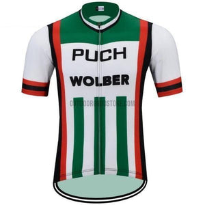 Puch Wolber Retro Cycling Jersey-cycling jersey-Outdoor Good Store