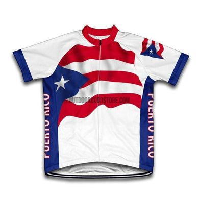 Puerto Rico Retro Cycling Jersey-cycling jersey-Outdoor Good Store