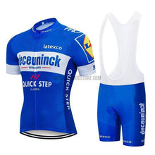 QS Blue Pro Retro Short Cycling Jersey Kit-cycling jersey-Outdoor Good Store