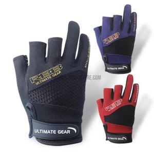 RBB 3 Fingerless Salt Game Fishing Gloves-Outdoor Good Store