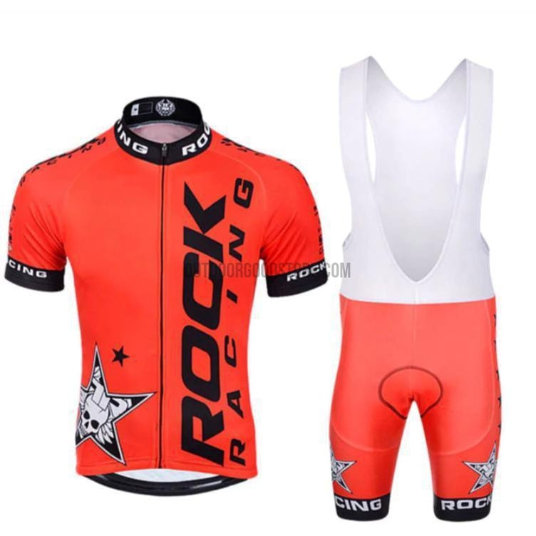 Red Rock Racing Retro Short Cycling Jersey Kit-cycling jersey-Outdoor Good Store
