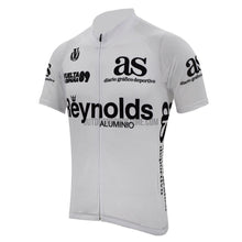 Reynolds Vuelta a Espana 1989 White Retro Cycling Jersey-cycling jersey-Outdoor Good Store