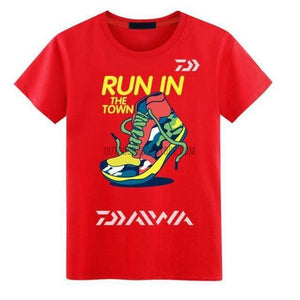 Run in the Town DAIWA Vector Fishing T Shirt-Outdoor Good Store