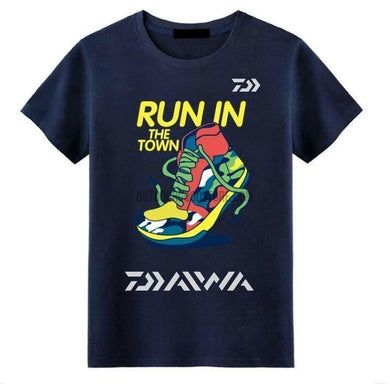 Run in the Town DAIWA Vector Fishing T Shirt-Outdoor Good Store