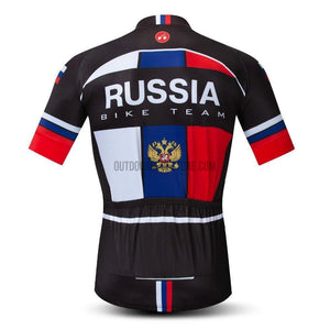 Russia Bike Team Cycling Jersey-cycling jersey-Outdoor Good Store