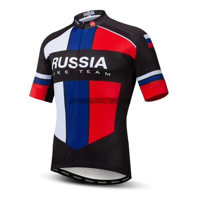 Russia Bike Team Cycling Jersey-cycling jersey-Outdoor Good Store