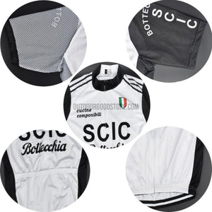 SCIC Bottecchia Retro Cycling Jersey-cycling jersey-Outdoor Good Store