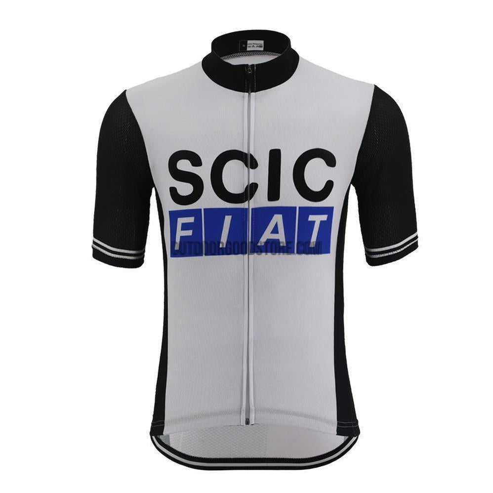 SCIC FIAT Retro Cycling Jersey-cycling jersey-Outdoor Good Store