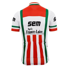 SEM Cycles France-Loire Retro Cycling Jersey-cycling jersey-Outdoor Good Store