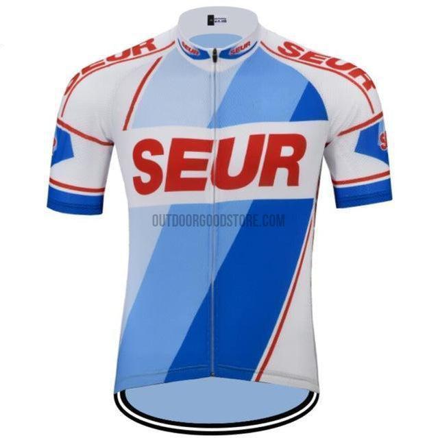 SEUR Retro Cycling Jersey-cycling jersey-Outdoor Good Store