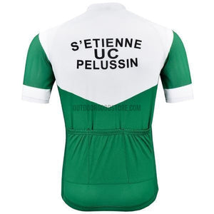 S'Etienne UC Pelussin Retro Cycling Jersey-cycling jersey-Outdoor Good Store