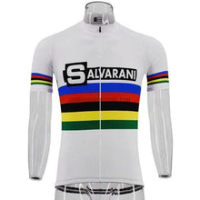 Salvarani Retro Cycling Short Jersey-cycling jersey-Outdoor Good Store