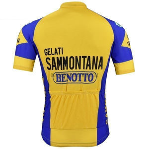 Sammontana Benotto Retro Cycling Jersey-cycling jersey-Outdoor Good Store