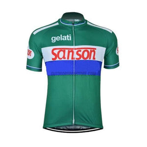 Sanson Retro Cycling Jersey-cycling jersey-Outdoor Good Store
