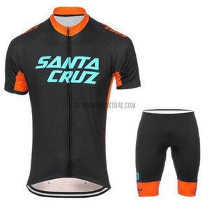 Santa Cruz Retro Short Cycling Jersey Kit-cycling jersey-Outdoor Good Store