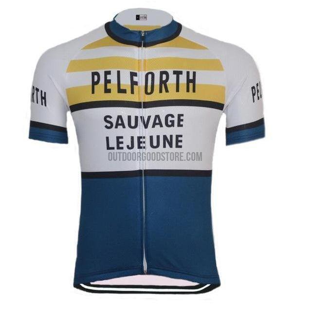 Sauvage Retro Cycling Jersey-cycling jersey-Outdoor Good Store