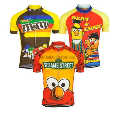 Sesame Street Retro Cycling Jersey-cycling jersey-Outdoor Good Store