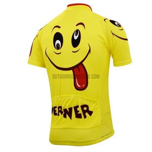 Silly Face Retro Cycling Jersey-cycling jersey-Outdoor Good Store