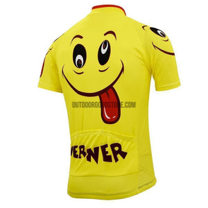 Silly Face Retro Cycling Jersey-cycling jersey-Outdoor Good Store