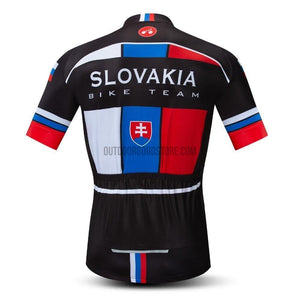 Slovakia Bike Team Cycling Jersey-cycling jersey-Outdoor Good Store
